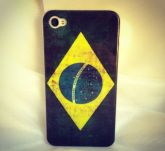 Case Bandeira do Brasil Para iPhone 4/4s