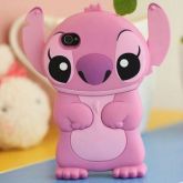 Case Lilo e Stitch 3D para iPhone 4/4s (Female)