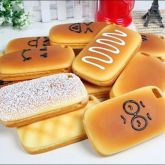 Case Cute 3D Bread Hamburguer para iPhone 4/4s